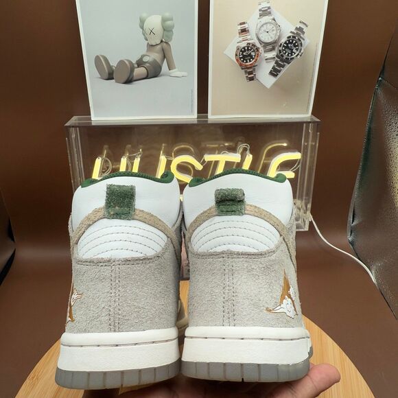 Nike Dunk High Premium San Francisco Chinatown Gold Mountain (GS) Size 4.5Y - Picture 9 of 11